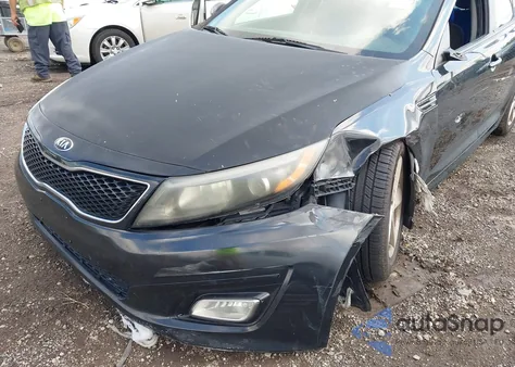 2015 Kia Optima Lx из США, поврежденный, VIN KNAGM4A73F5662329
